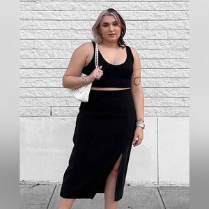 A New Day midi slip skirt